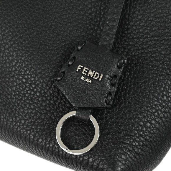 Fendi Black Leather By The Way Shoulder Bag - Picture 6 of 10